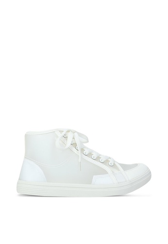 Milliot & Co. white Aura Rounded Toe Sneakers DDAC4SH56E70A6GS_1