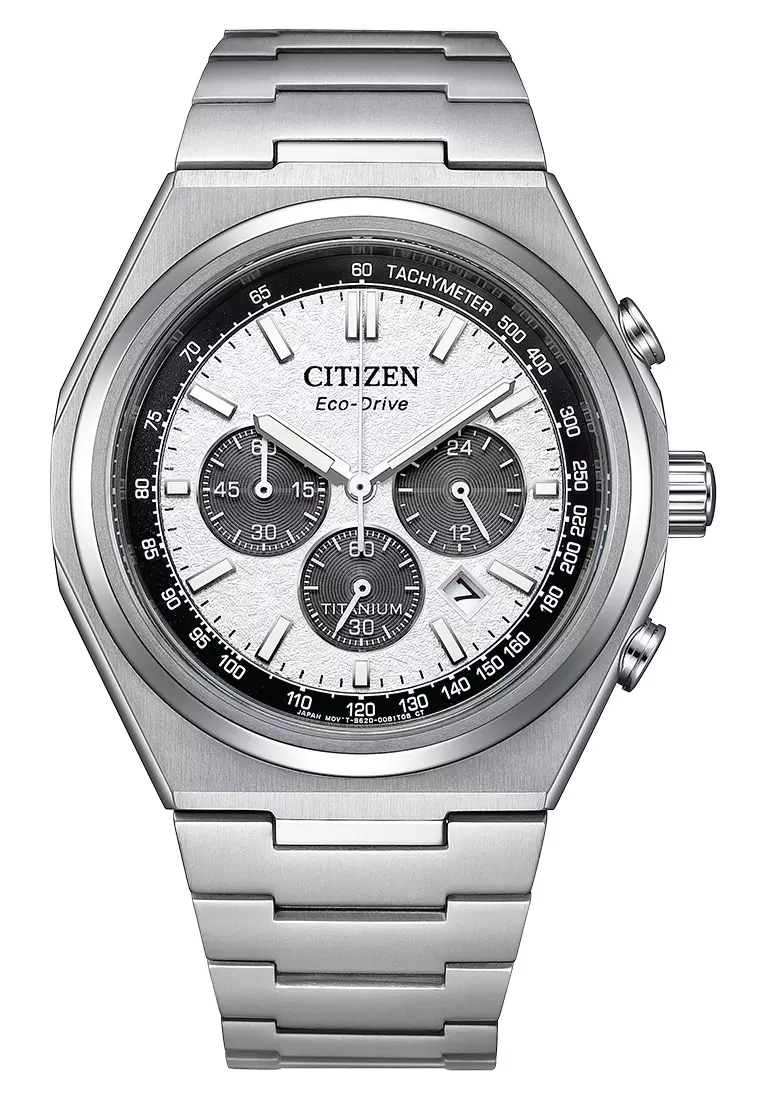 Buy Citizen Citizen Zenshin Eco-Drive Chronograph Super Titanium