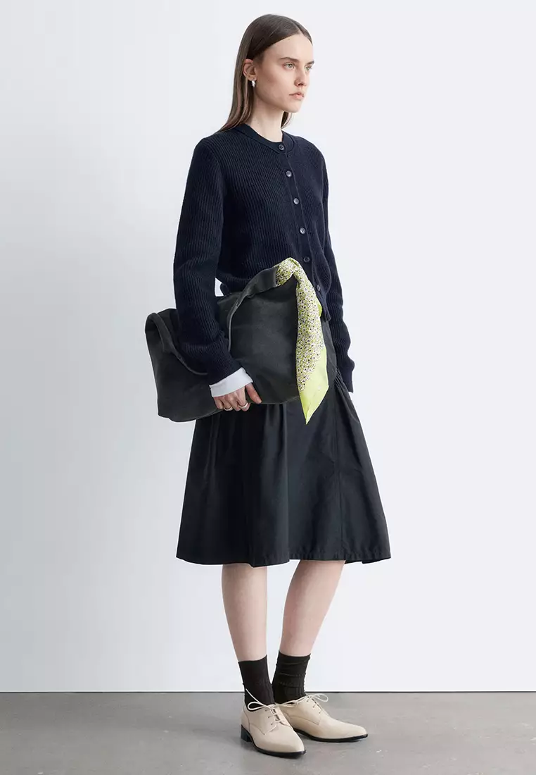 羊毛混紡針織外套