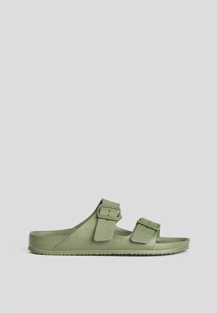 Men's Double Strap Slides