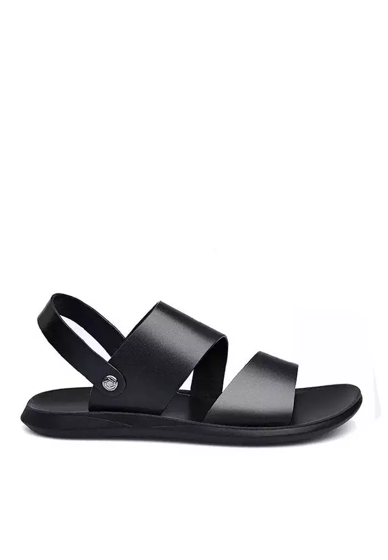Discount on Twenty Eight Shoes  shoes - SKU: VANSA Basic Cowhide Sandals VSM-S9008