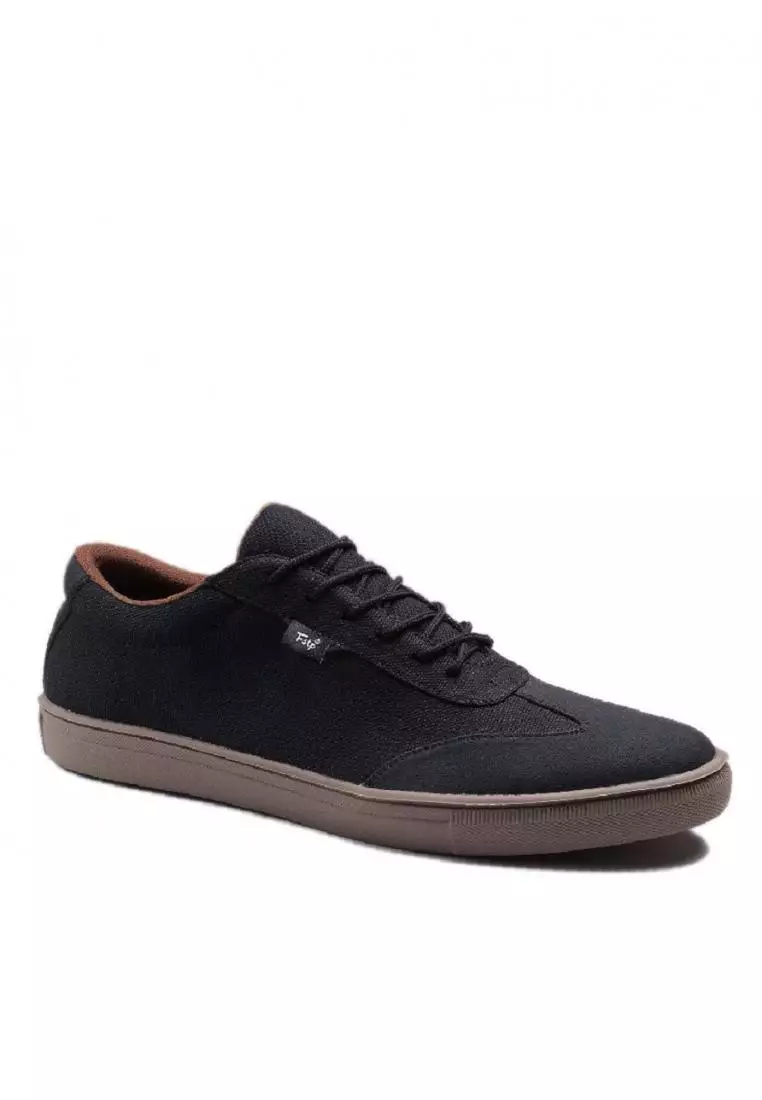 Sepatu Sneakers Pria Footstep Footwear - Atom Black