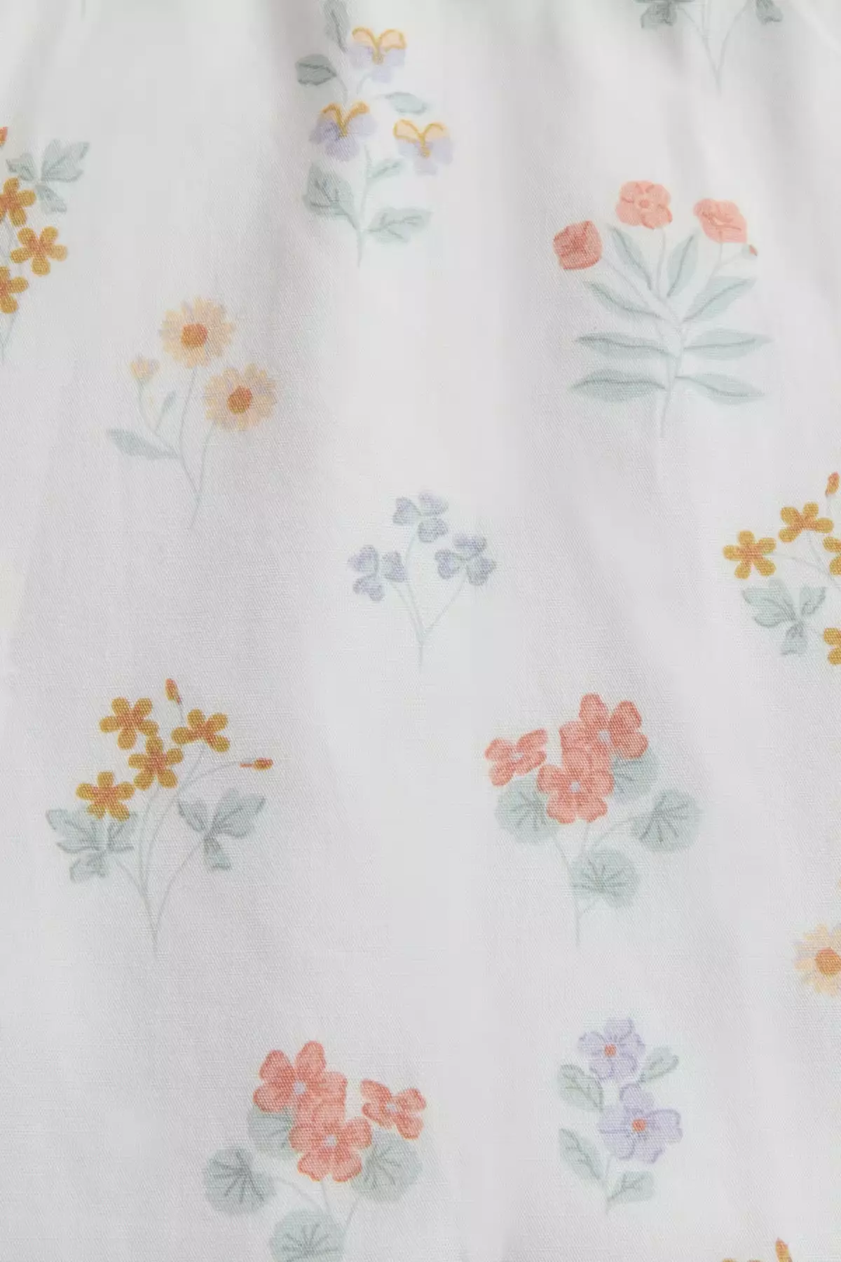 Mothercare Floral Dress, Knickers and Socks Outfit - Gaun Anak Bayi Perempuan (Putih)