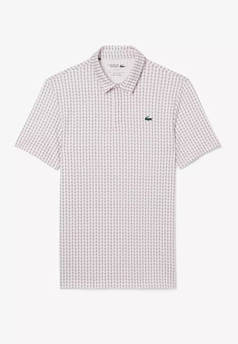 Golf Printed Recycled Polyester Polo Shirt