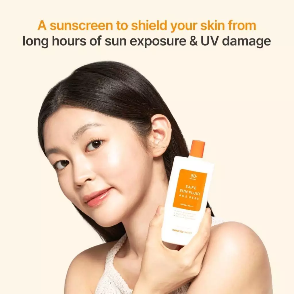 Thank You Farmer Safe Sun Fluid Age 0880 SPF50+ 100ml
