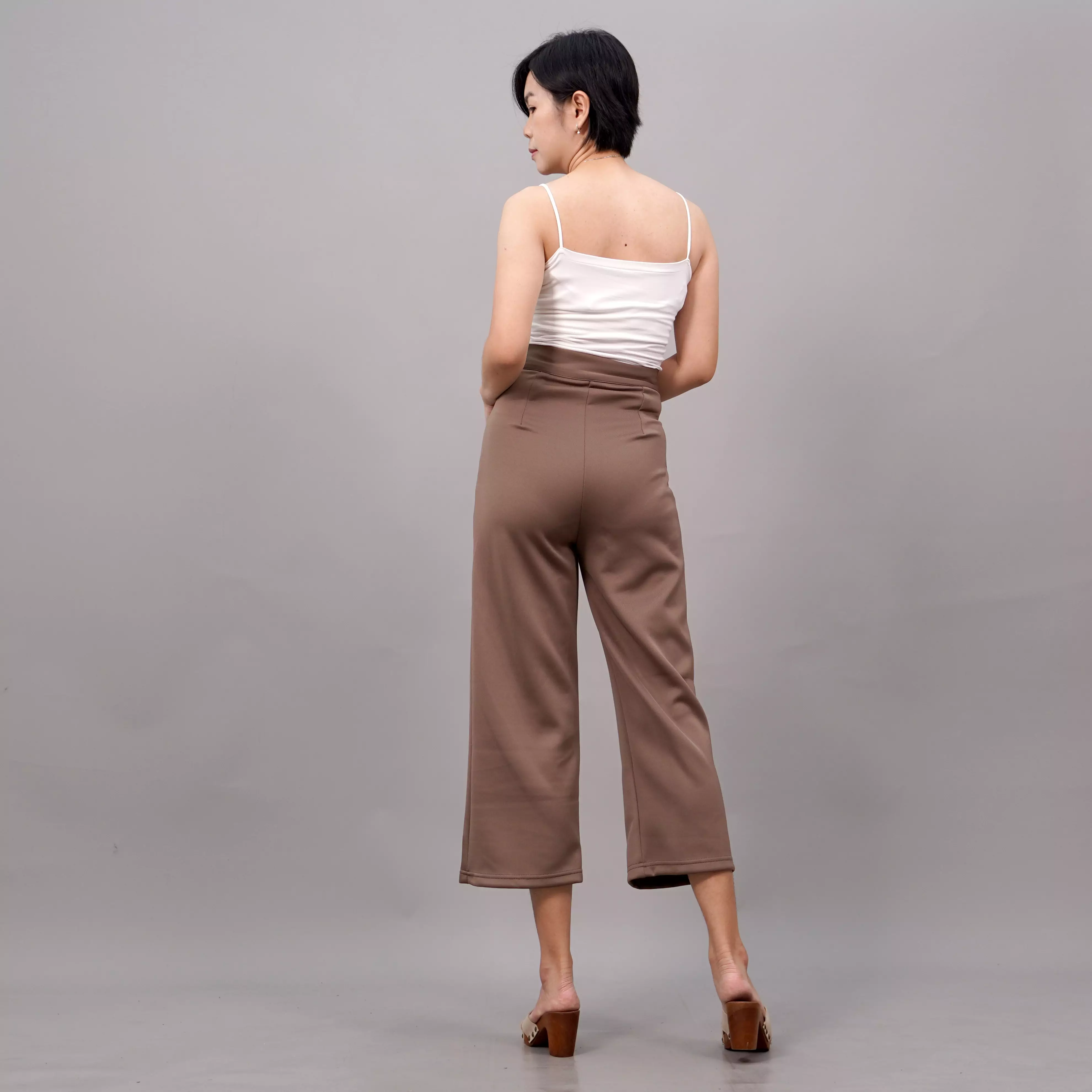  LISA Celana Kulot Wanita Gaya Korea Cullote Pants Korean Style - COKSU
