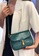 Lara green Women's Crocodile Skin Embossed Leather Cross-body Bag Shoulder Bag 8EA2AACC3C9879GS_4