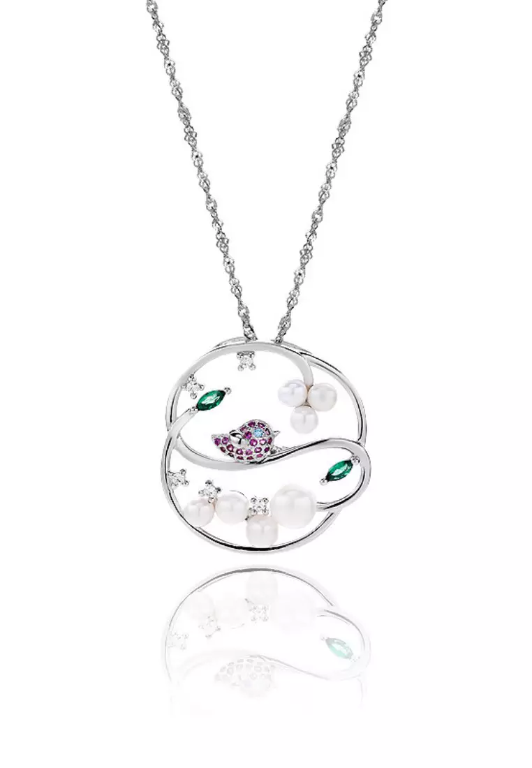 Collana di perle d'acqua dolce Lucky Bird WPJ1044_voghion.com