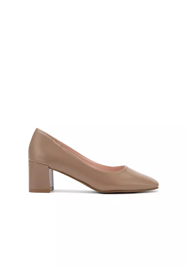 Buy Nose SQUARE TOE CHUNKY HEEL PUMP 2025 Online ZALORA Philippines