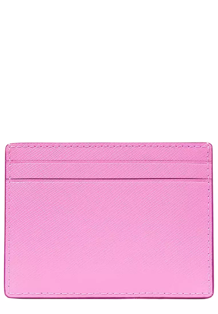 Madison Small Slim Card Holder in Surf Pink KI368