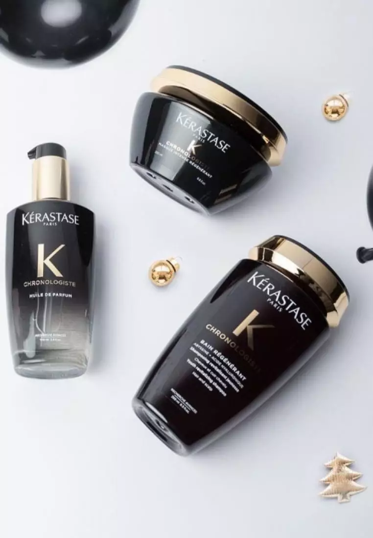 Kérastase Chronologisteセット 250ml + 200ml Chronologiste Hair Restoration Hair Care | Kérastase