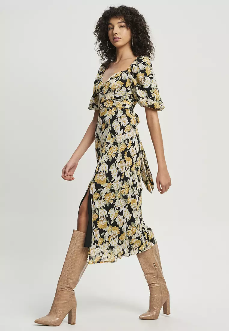 Roselle printed maxi dress cheap