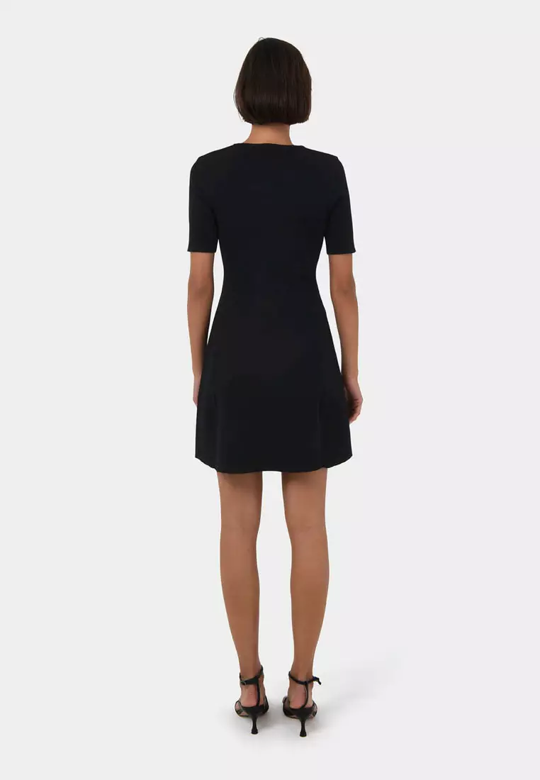 Buy FORCAST Leona Panel Knit Dress 2026 Online | ZALORA