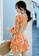 A-IN GIRLS orange Long Sleeve Sexy Big Backless One-Piece Swimsuit 4A80CUS6AB551CGS_2