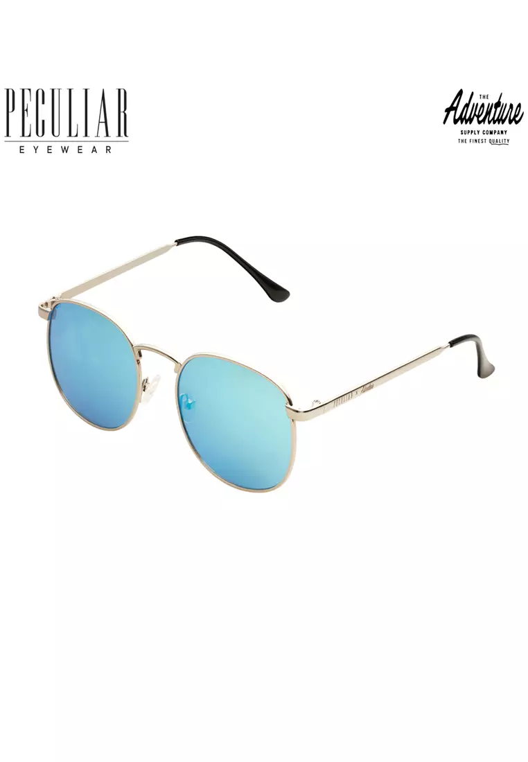 Adventure X Peculiar Eyewear Anti-Radiation UV400 Replaceable Lenses for Men and Women - Sunglasses - Silver