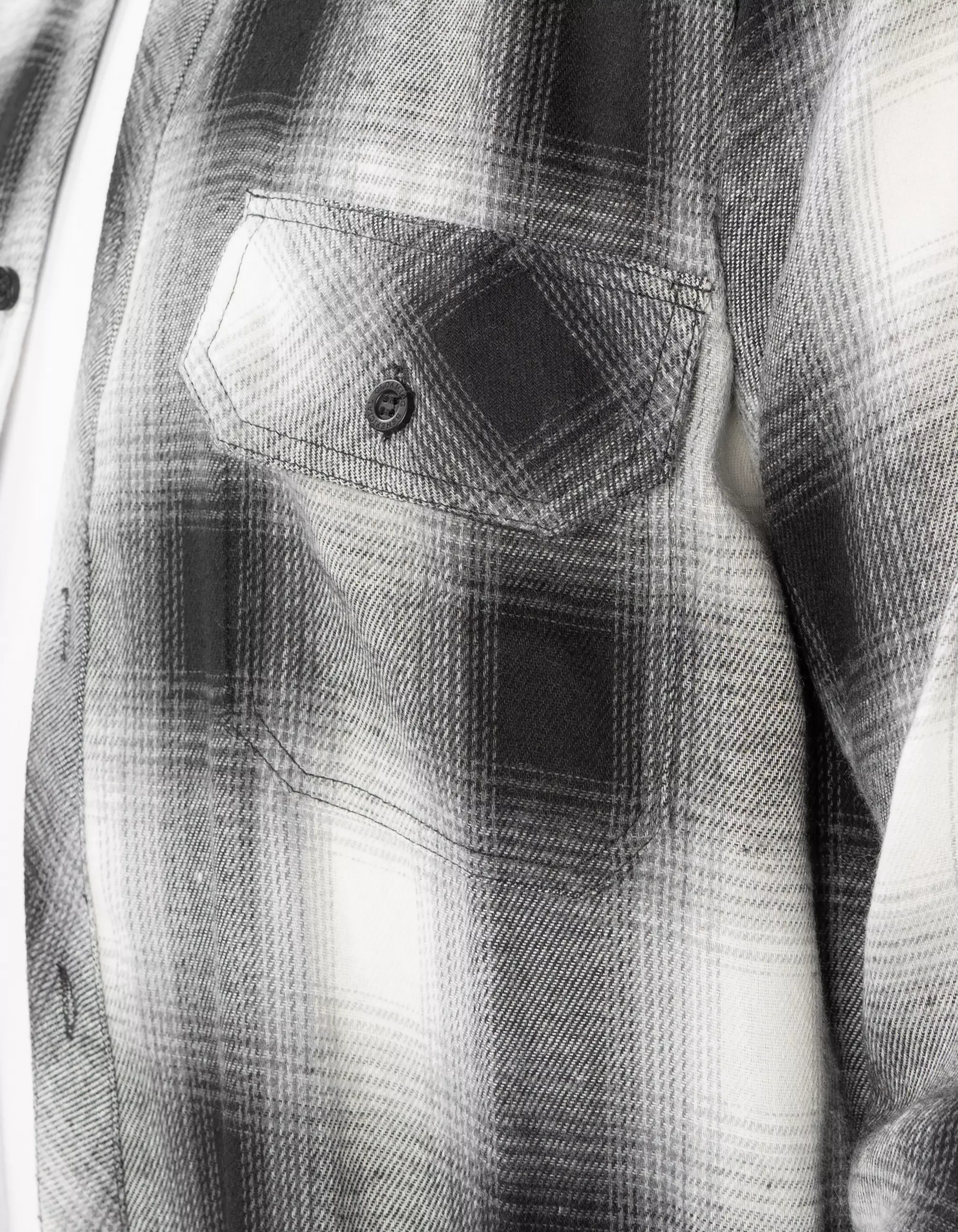 Gloaming Kemeja Flanel Veterano Unisex Panjang Elviro