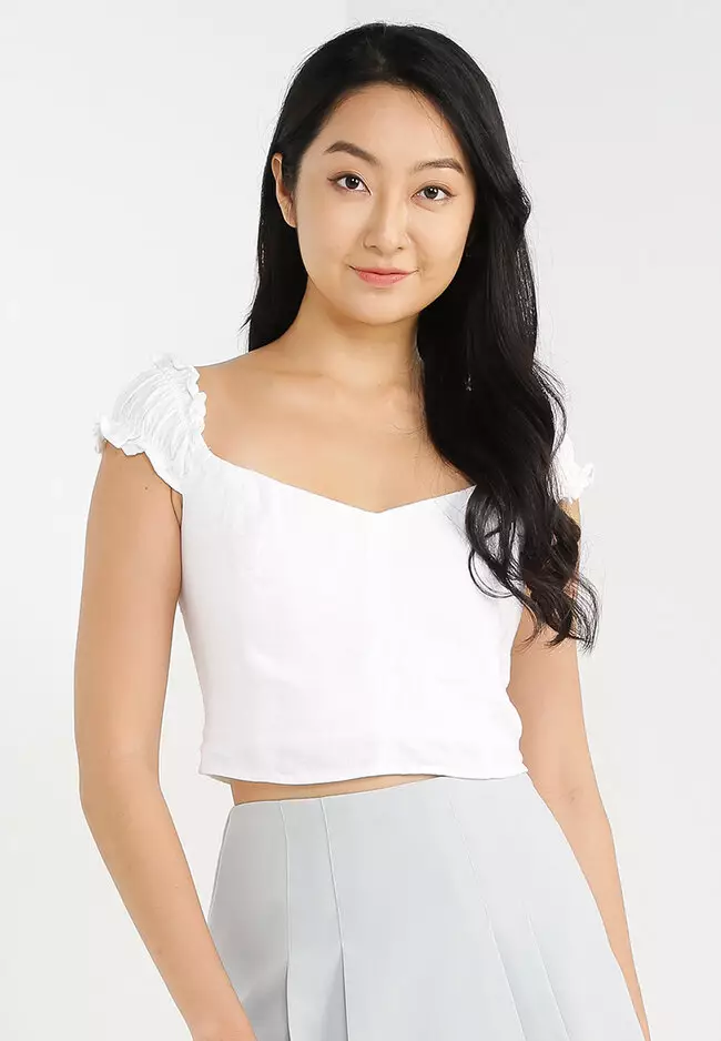 abercrombie crop top