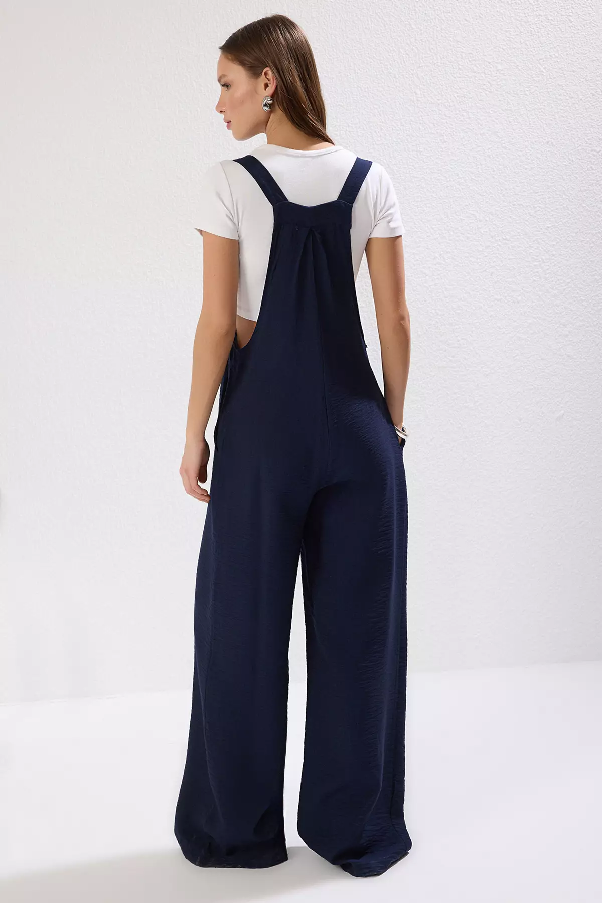 Square Neck Wide Leg Jumpsuit