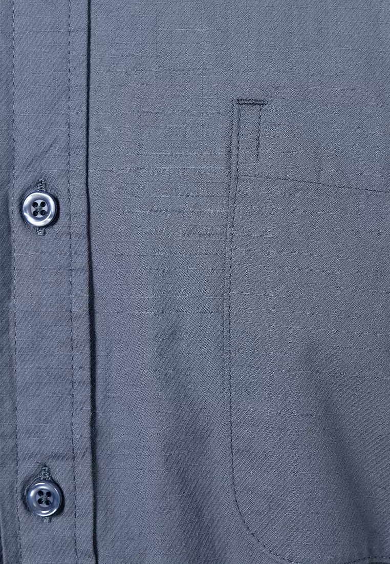 VOLKSWAGEN男士常规款短袖衬衫