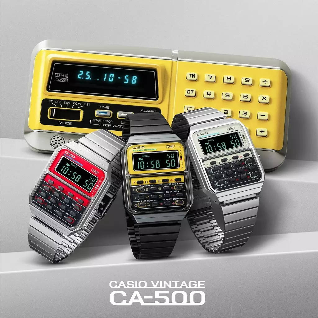 Casio Jam Tangan Pria Digital Original CA-500WEGG-9BDF
