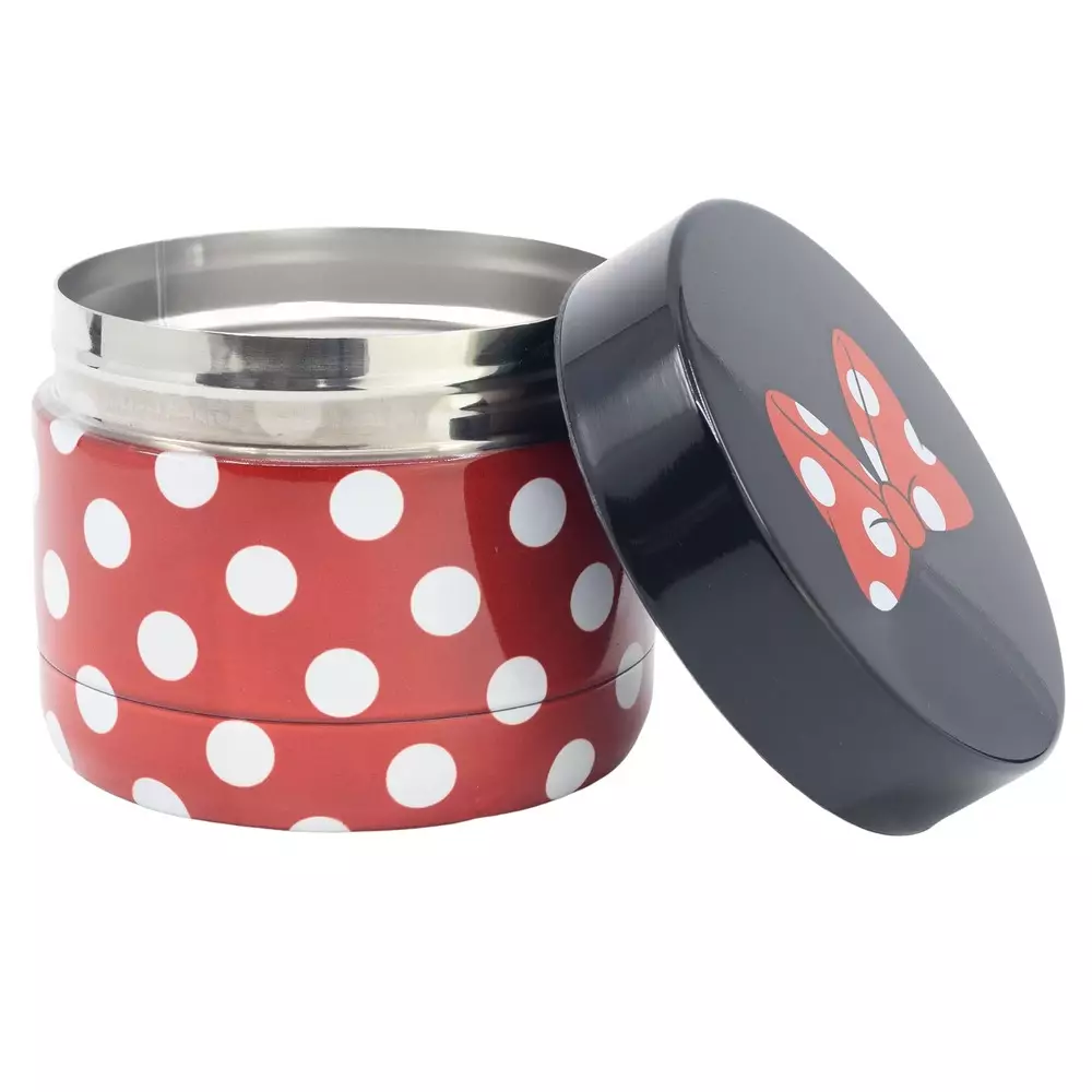 Disney Stor Insulated Stainless Steel Food Jar Minnie (Small) - Wadah Tempat Makanan Anak Tahan Panas Dingin Anti Bocor BPA Free