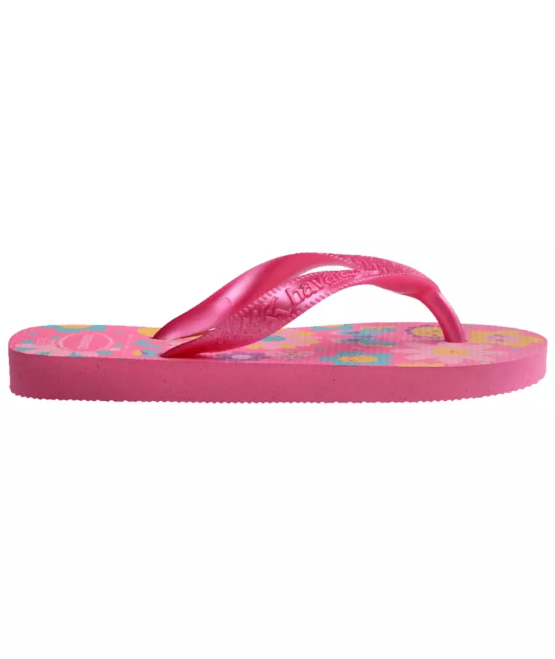 Havaianas 2933 - Kids Flores Rosa Flux/Rosa Gum - Sandal Anak