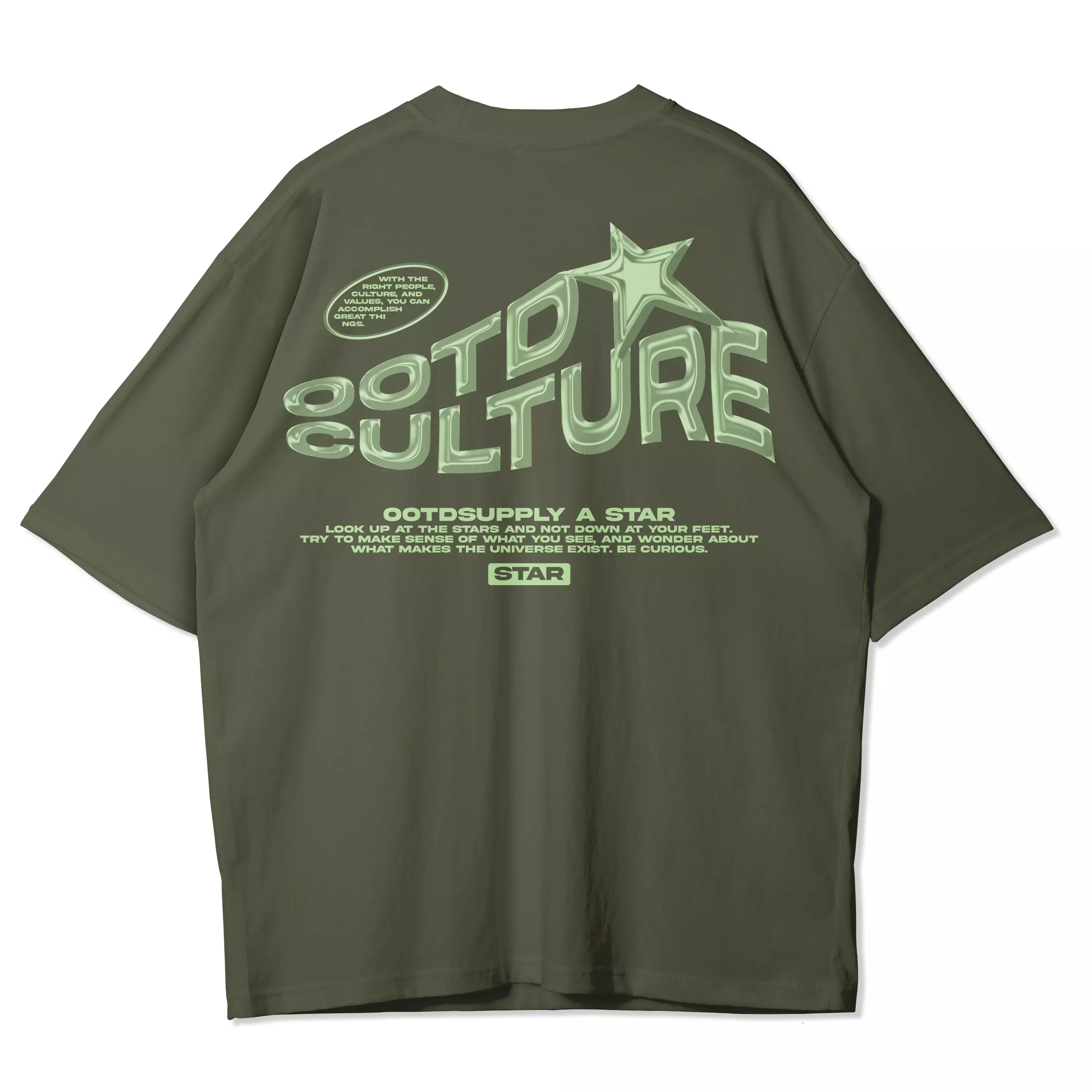 OOTDSUPPLY Oversized Tshirt OOTD Culture I Oversize Pria & Wanita