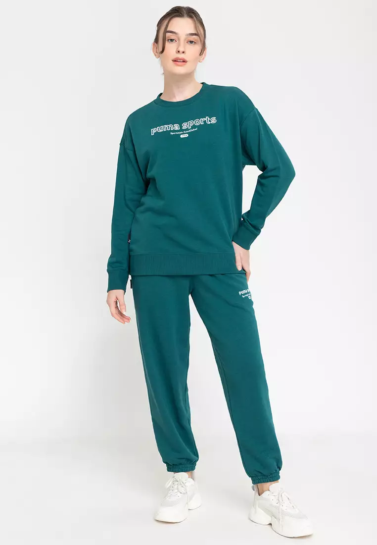 Puma joggers deals set women's