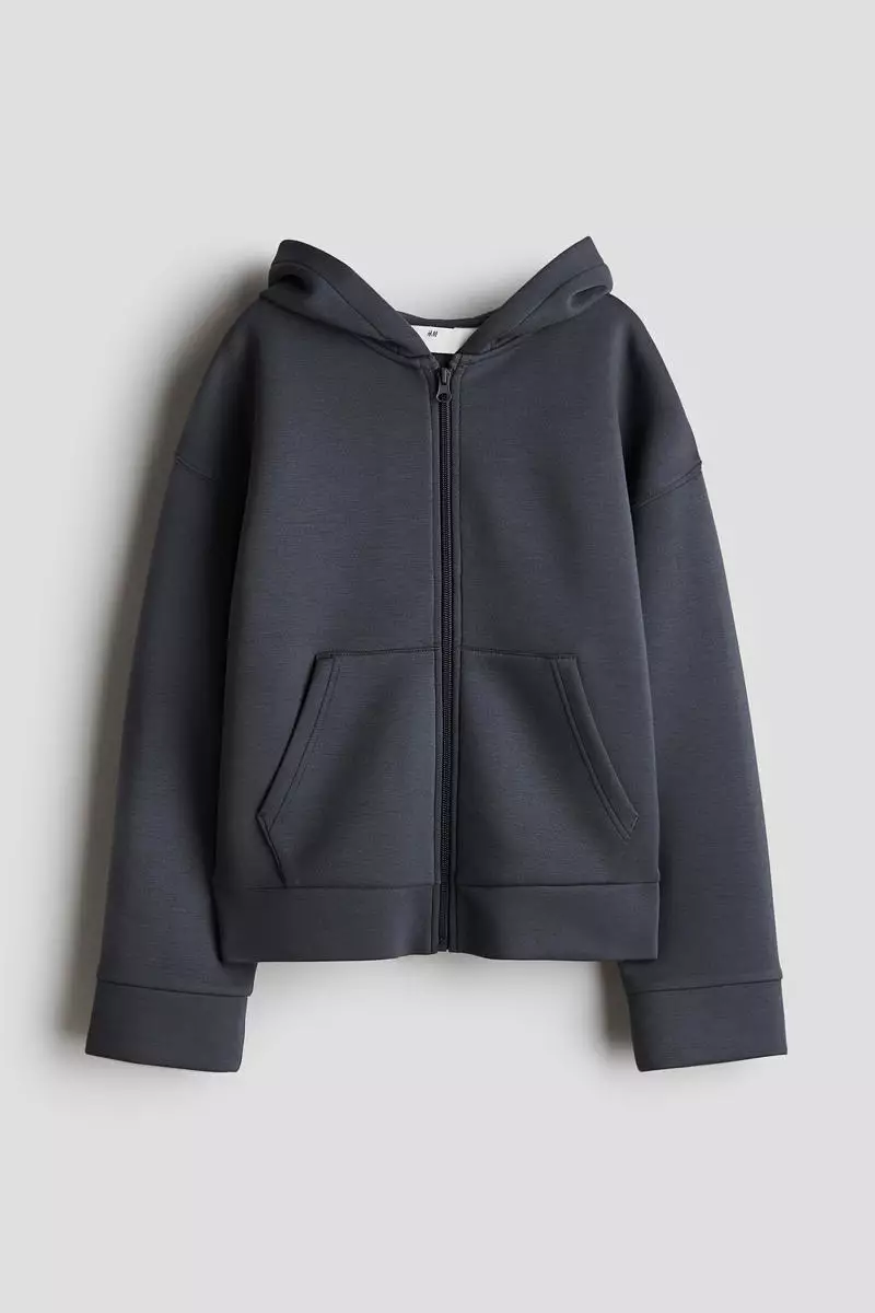 Buy H&M Scuba zip-through hoodie Online ZALORA Malaysia