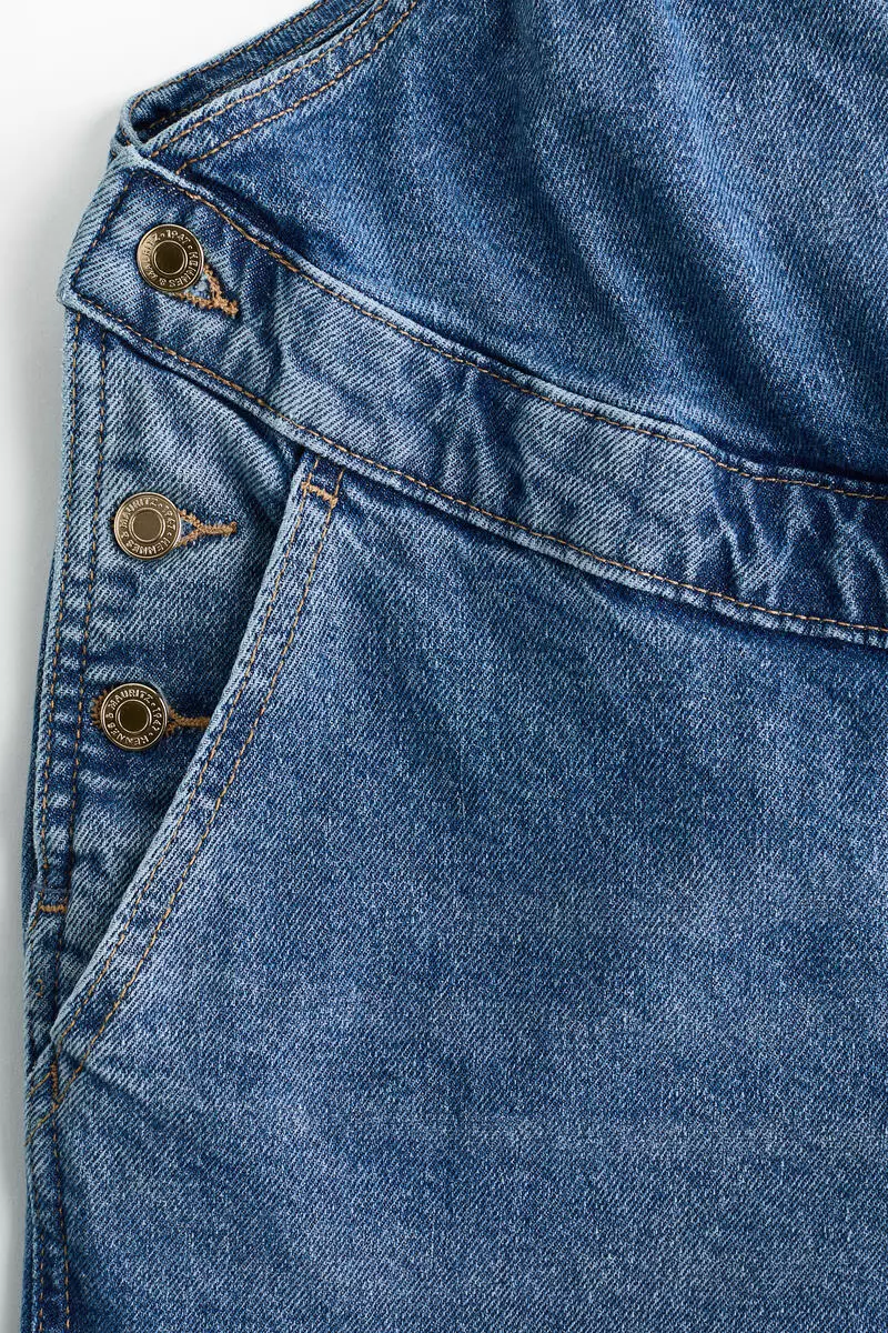 MAMA Before & After Denim dungarees