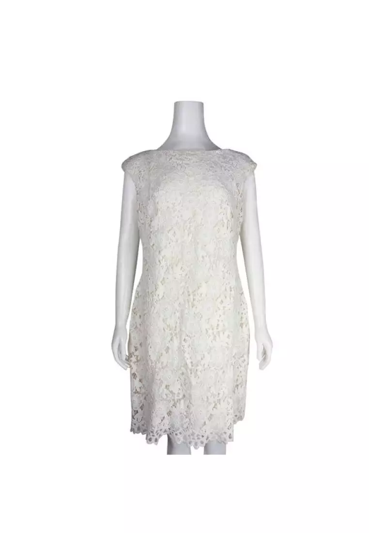 Ralph lauren hotsell white lace dress