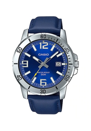 CASIO blue Casio Classic Analog Watch (MTP-VD01L-2B) 4957BAC1E49574GS_1