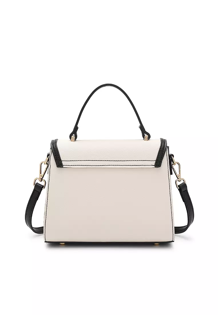 Top Handle Bag / Sling Bag / Crossbody Bag (Tas Selempang / Tas Tangan) - Putih