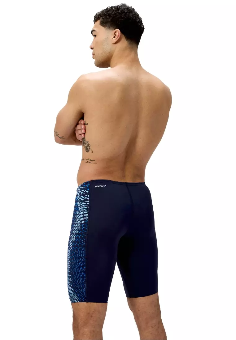 Weave Maze Tech Panel Jammer  (Navy Sugar Blue)