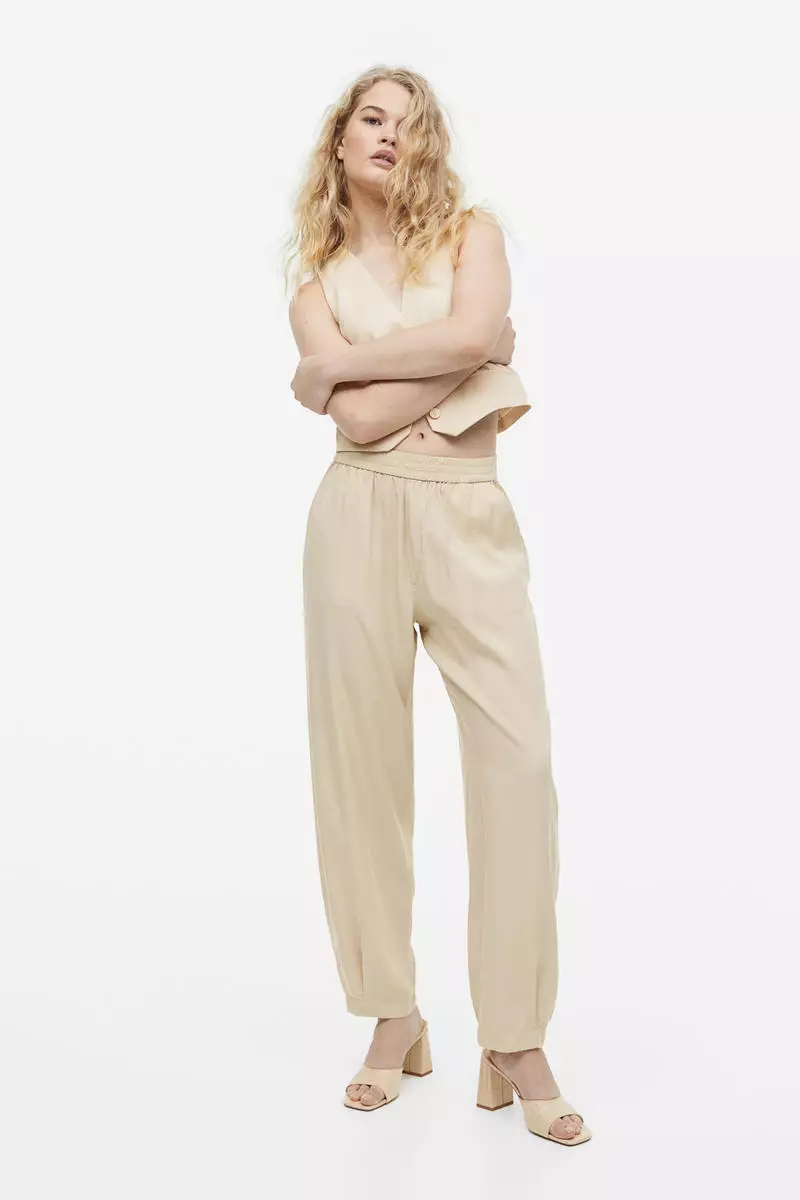 H&m lyocell 2025 utility joggers