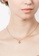 CELOVIS gold CELOVIS - Destiny Four Leaf Clover Necklace + Earrings + Ring Jewellery Set in Rose Gold 043BCACE0A9C30GS_2