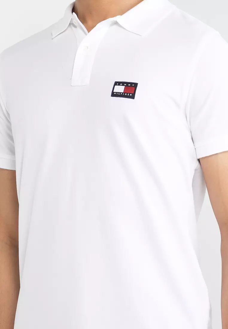 White shirt under on sale polo