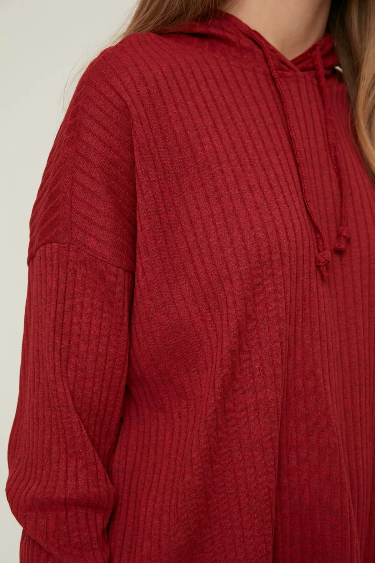 Rib Hoodie & Pants Set