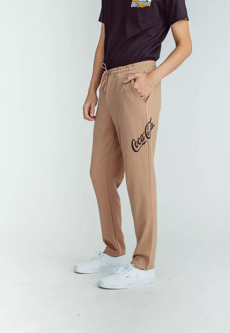 Buy Mossimo Coca Cola Dark Khaki With High Density Print Straight