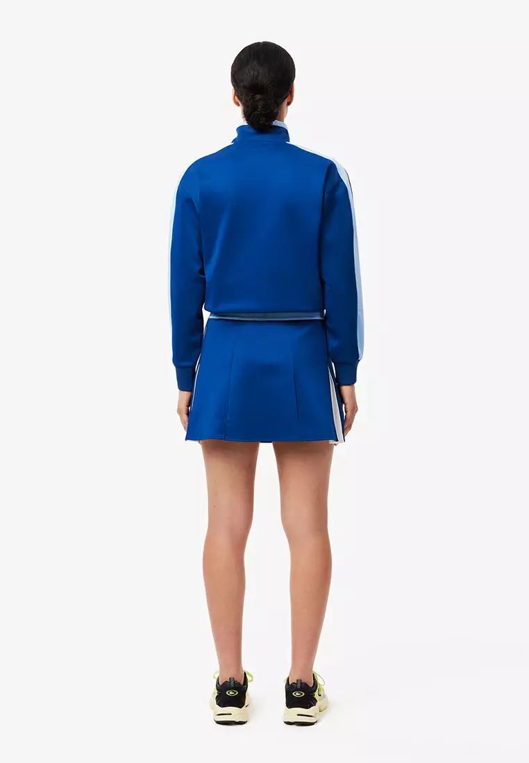 Adjustable Color-Block Interlock Skirt