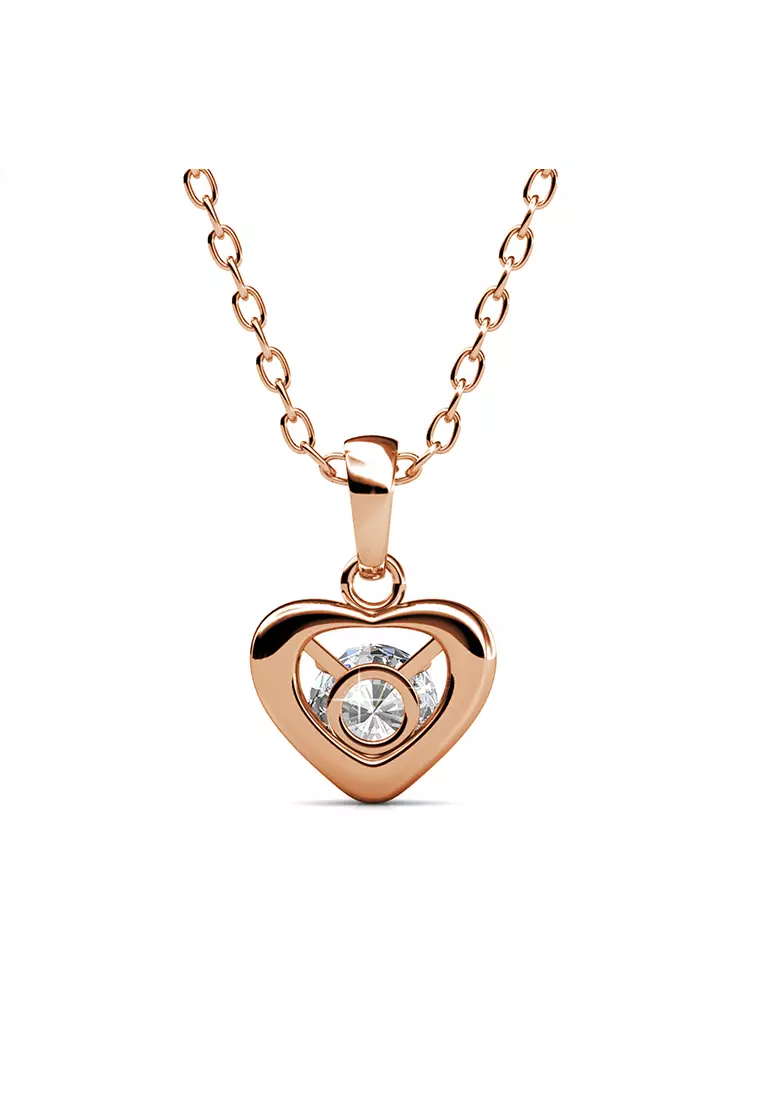 Forever Pendant RG - Kalung Crystal Swarovki by Her Jewellery