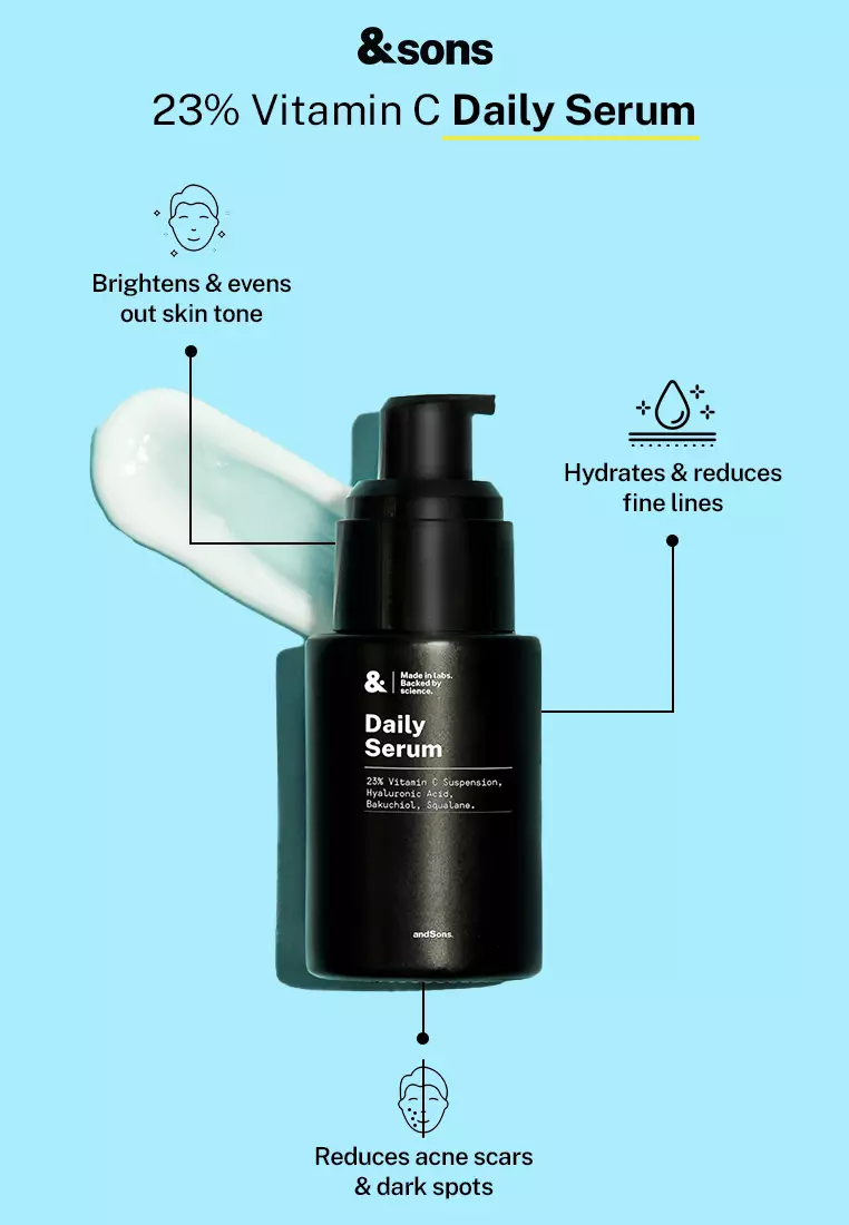 andSons  Vitamin C Brightening Serum For Men (30ml)
