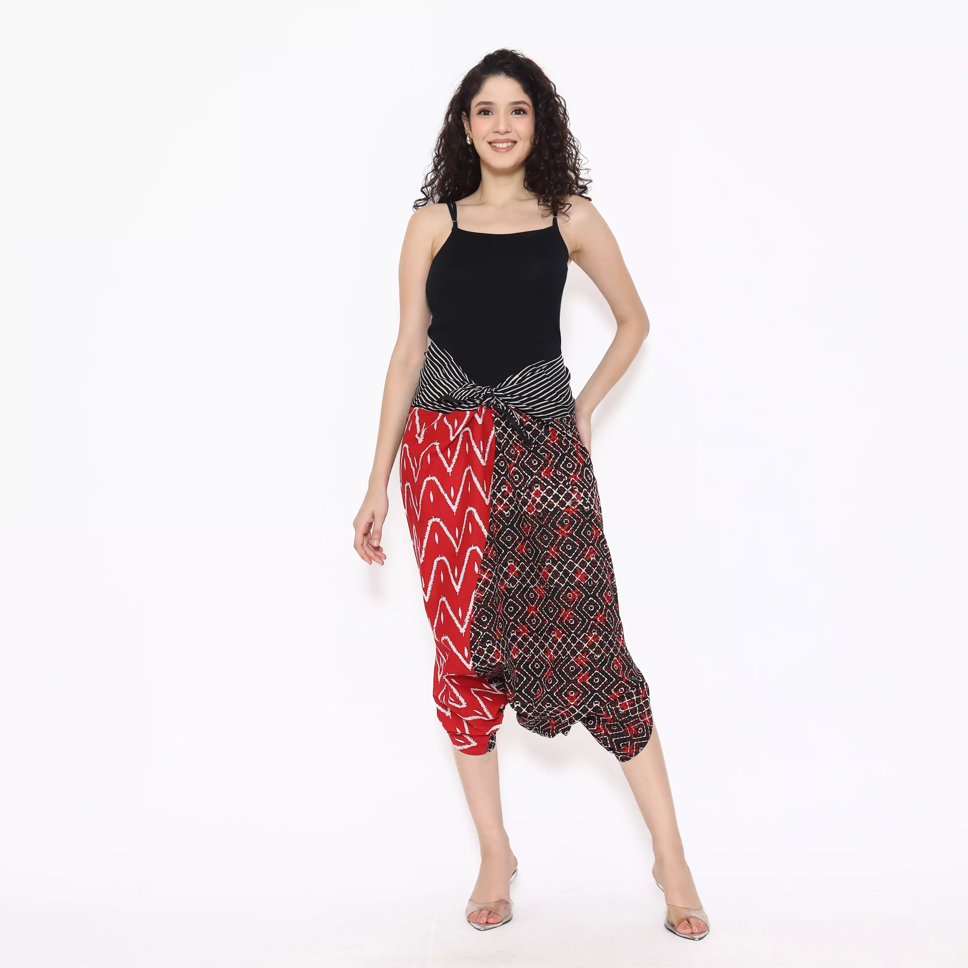 Celana Batik Wanita - Bawahan Batik - Bhatara Batik Mentari Pants - Celana Batik Etnik Modern