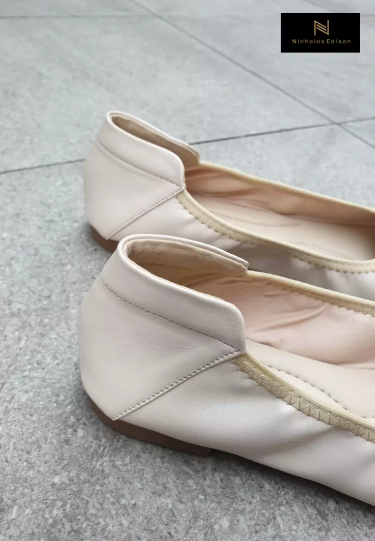 Nicholas Edison Flat Laura Cream