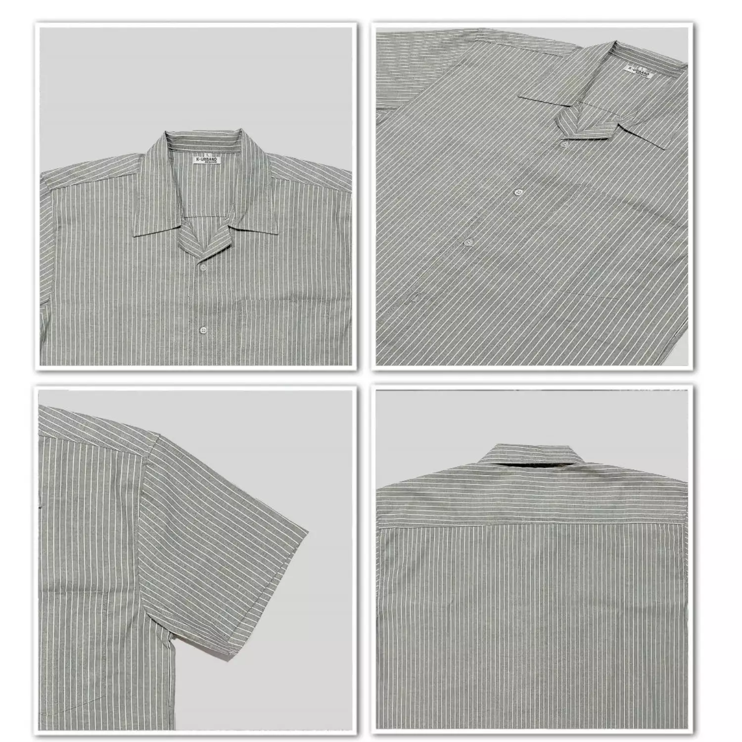 Short Shirts Boxy Stripe Unisex