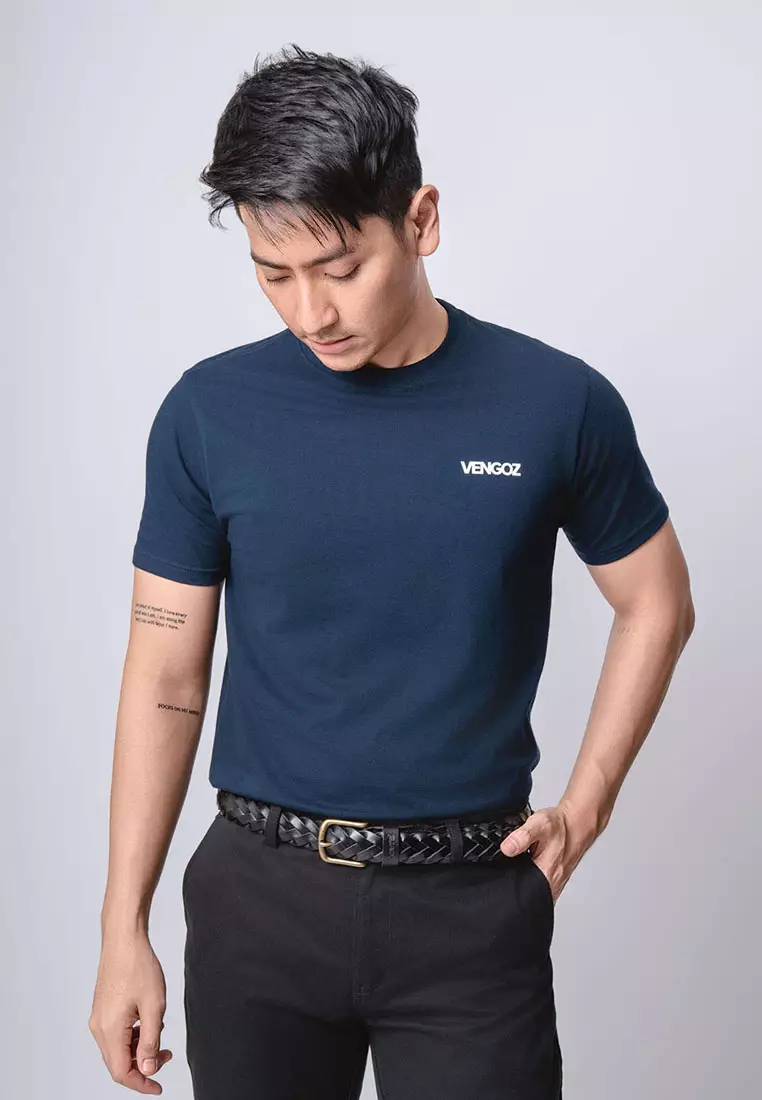 T-Shirt Minimal Logo Navy