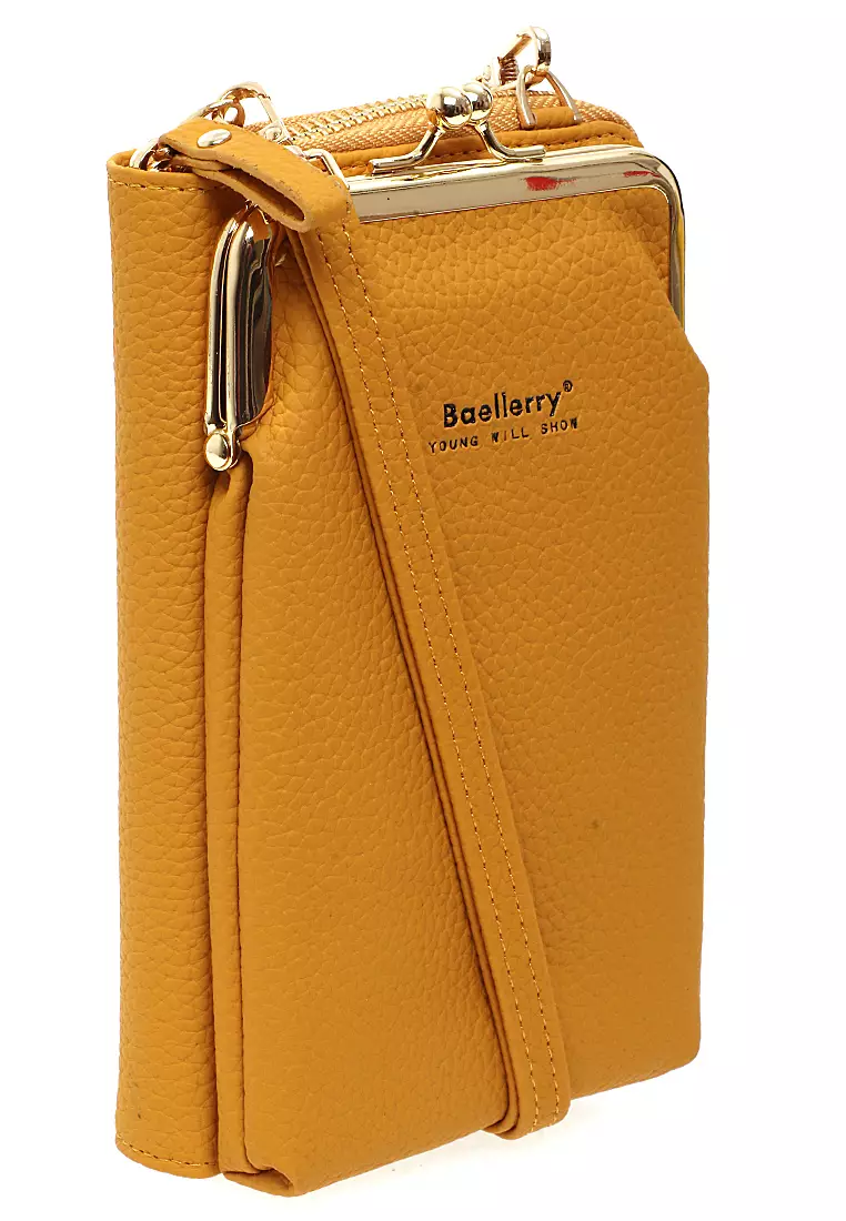 Sling Bag Tas Selempang Wanita Mini Design Many Slot Material Leather Kulit ORIGINAL