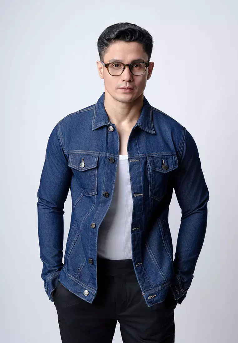 Jacket Jeans Indigo Blue Premium