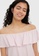 Vero Moda pink Mia Flounce Off Shoulder Blouse E291FAA680FE3BGS_3