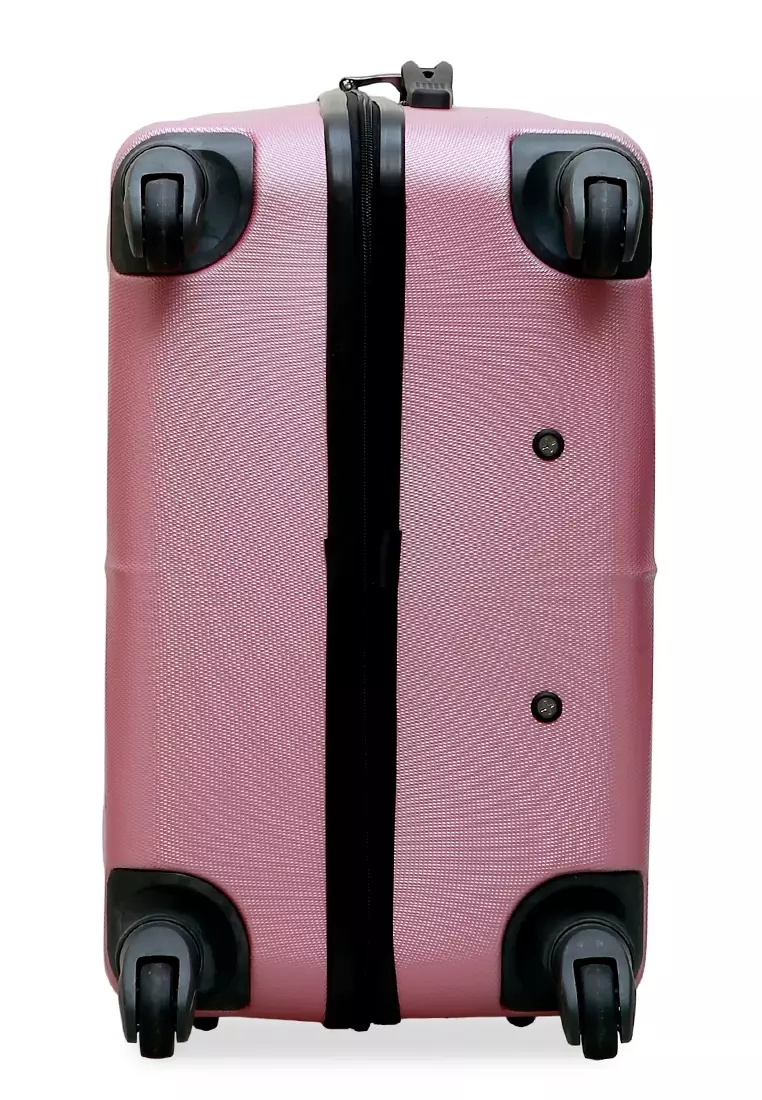 Gavriel Koper Jumbo Size 30 Inch Big Compartment Travel Bag Unisex Material Fiber ABS ORIGINAL - Rose Gold